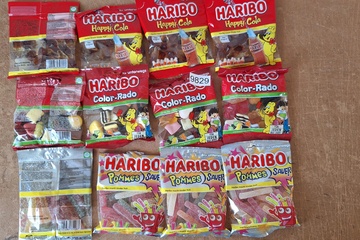 Afbeelding van Haribo Snoepzakjes mix THT 09/2026