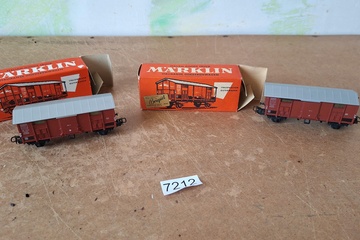 Afbeelding van Märklin HO wagons in verpakking
