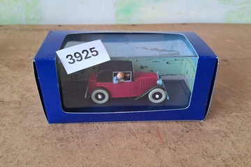 Afbeelding van En voiture Tintin modelauto Moulinsart