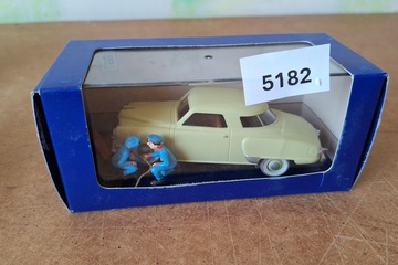 Afbeelding van Kuifje Modelauto 'Bij Kuifje in de Auto' Atlas Edition