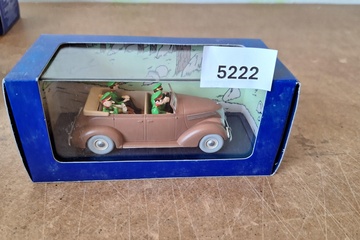 Afbeelding van Kuifje Modelauto 'Bij Kuifje in de Auto' Atlas Edition