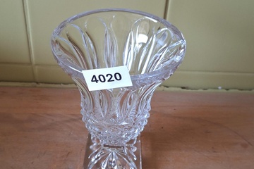 Afbeelding van vaas Kristal H 18cm