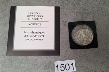 Afbeelding van Olympische spelen zilver Munt 50 kronen