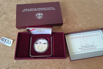 Afbeelding van Zilver Munt Atlanta '96
