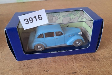 Afbeelding van En voiture Tintin modelauto Moulinsart