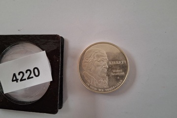 Afbeelding van Zilver unt One Dollar