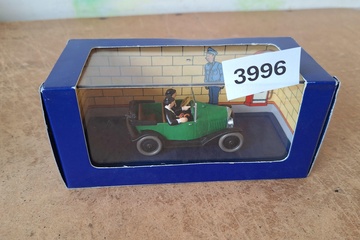 Afbeelding van En voiture Tintin modelauto Moulinsart