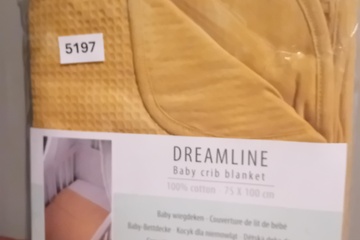 Afbeelding van Dreamline Baby wiegdeken