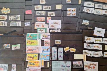 Afbeelding van Postzegels Postfris, gestempeld ea thema Auto