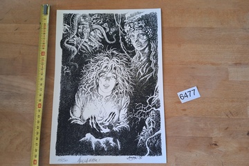 Afbeelding van Ex-Libris prent