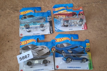 Afbeelding van Hot Wheels Modelauto's in blisters 4 stuks