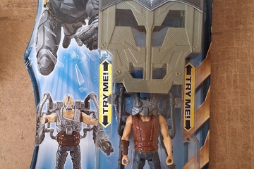 Afbeelding van Mattel, The Dark Knight Rises QuickTek Venom Menace Bane Deluxe action figure (in originele verpakking)