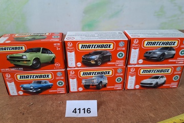 Afbeelding van Matchbox modelauto's 6 stuks