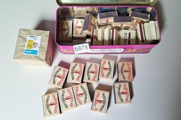 Afbeelding van Partij Luciferdozen ongebruikt