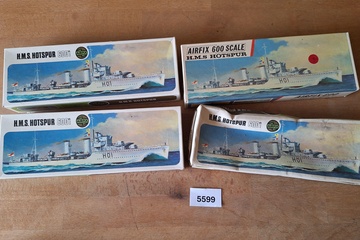 Afbeelding van Airfix H.M.S. Hotspur modelkits