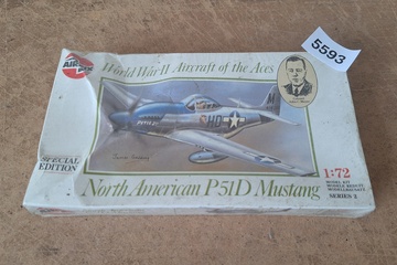 Afbeelding van Airfix World War II Aircraft of the Aces North American P51D Mustang 1:72