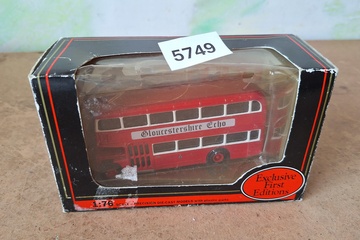 Afbeelding van Exclusive First Editions EFE, Bristol FLF Lodekka Bus 'Gloucestershire Echo / Bristol Omnibus', 1:76