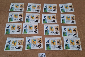 Afbeelding van Postzegelblokken postfris Frankrijk Tintin