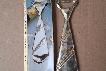 Afbeelding van Flessentrekker verzilverd