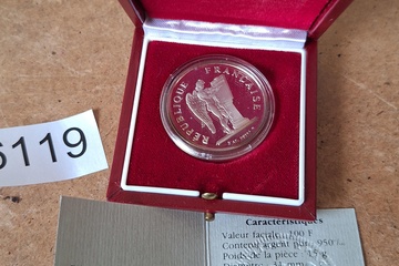 Afbeelding van Zilver Munt Frankrijk 100 Fr.