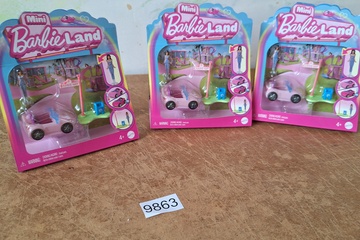 Afbeelding van Mini Barbie Land 3 sets
