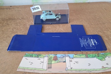 Afbeelding van En voiture Tintin modelauto Moulinsart