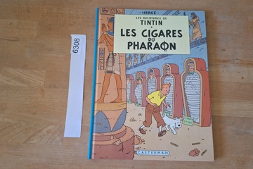 Afbeelding van Les Aventures de Tintin les Cigares du Pharaon abum