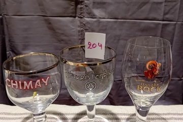 Afbeelding van Trappist glazen ea 3 stuks