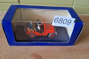 Afbeelding van Bij Kuifje in de Auto Modelauto