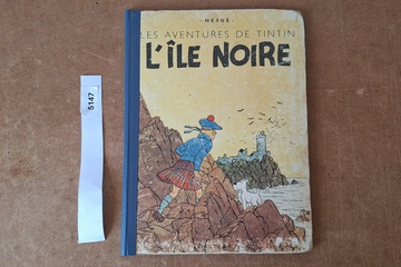 Afbeelding van Hergé Les Aventures de Tintin L'Ile Noire Album