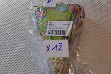 Afbeelding van 12x Papieren slinger "Alles Gute zum Schulanfang!"