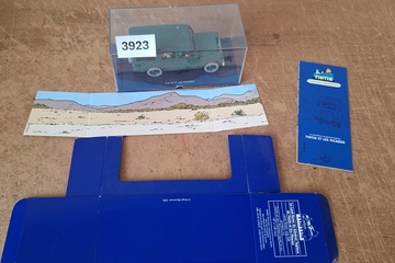 Afbeelding van En voiture Tintin modelauto Moulinsart