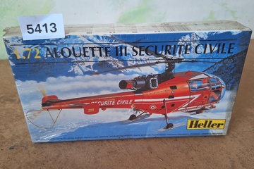 Afbeelding van Heller Alouette III Sécurité Civile 1:72