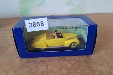 Afbeelding van En voiture Tintin modelauto Moulinsart