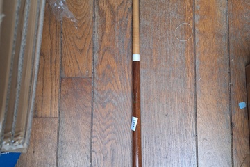 Afbeelding van Biljart oude keu met inlegwerk