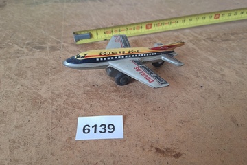 Afbeelding van Dinky Toys, Douglas DC-8 verkeersvliegtuig