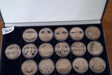 Afbeelding van Trésor de Patrimoine Herdenkingsmunten in koffer