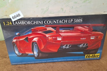 Afbeelding van Heller, Lamborghini Countach LP 500S Plastic Bouwpakket, 1:24