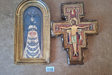 Afbeelding van houten religieuze afbeeldingen
