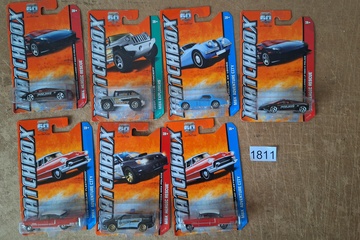 Afbeelding van Matchbox 60 Years models 7 stuks