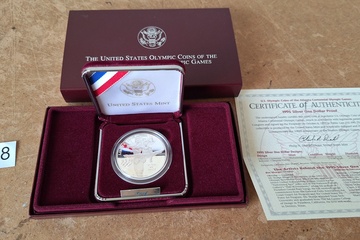 Afbeelding van Zilver Munt Atlanta '96
