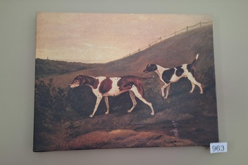 Afbeelding van Schilderij honden