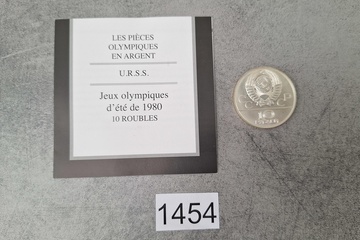 Afbeelding van Olympische spelen zilver Munt 10 Rouble