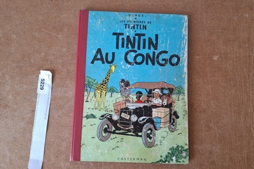 Afbeelding van Hergé Les Aventures de Tintin Tintin au Congo album