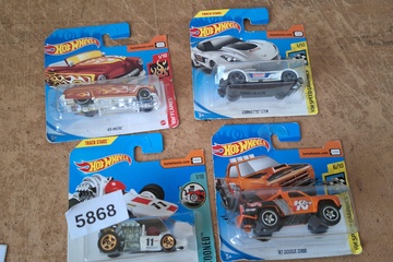 Afbeelding van Hot Wheels Modelauto's in blisters 4 stuks
