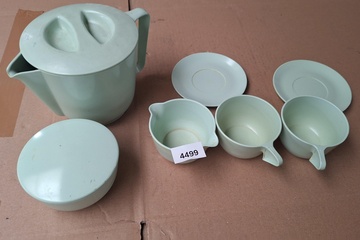 Afbeelding van Kunststof retro serviespreta