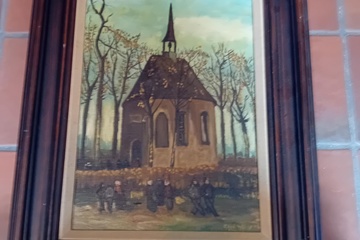 Afbeelding van prent in kader
