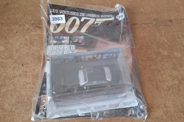 Afbeelding van Les Voitures de James Bond 007 ongeopend magazine met modelauto