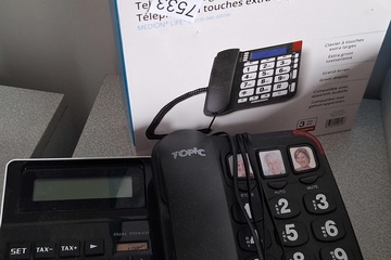 Afbeelding van Telefoons en rekenmachine