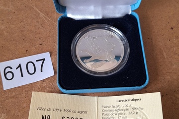 Afbeelding van Zilver Munt  Albertville '92 